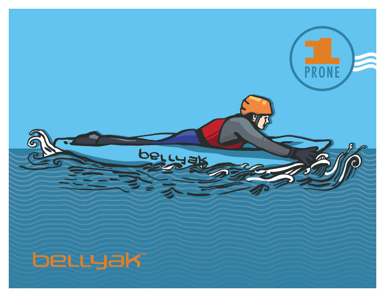 bellyak couché
